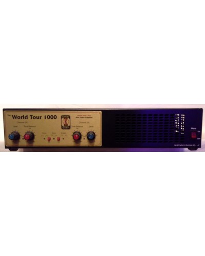 David Eden WT-1000 World Tour 1000 Watt Stereo Power Amplifier WT1000